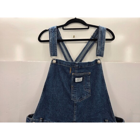 Levis Bib Overalls Vintage Style Womens 2-Horse Brand Denim Blue Jean Farmcore - Picture 3 of 16
